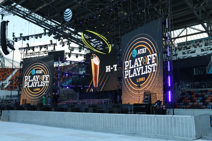 AT&T Playoff Playlist Live! Unveils Star-Studded Lineup for 2024 College Football Playoff Weekend