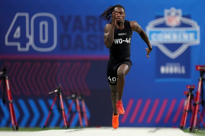 Xavier Worthy Shatters 40-Yard Dash Record at NFL Combine